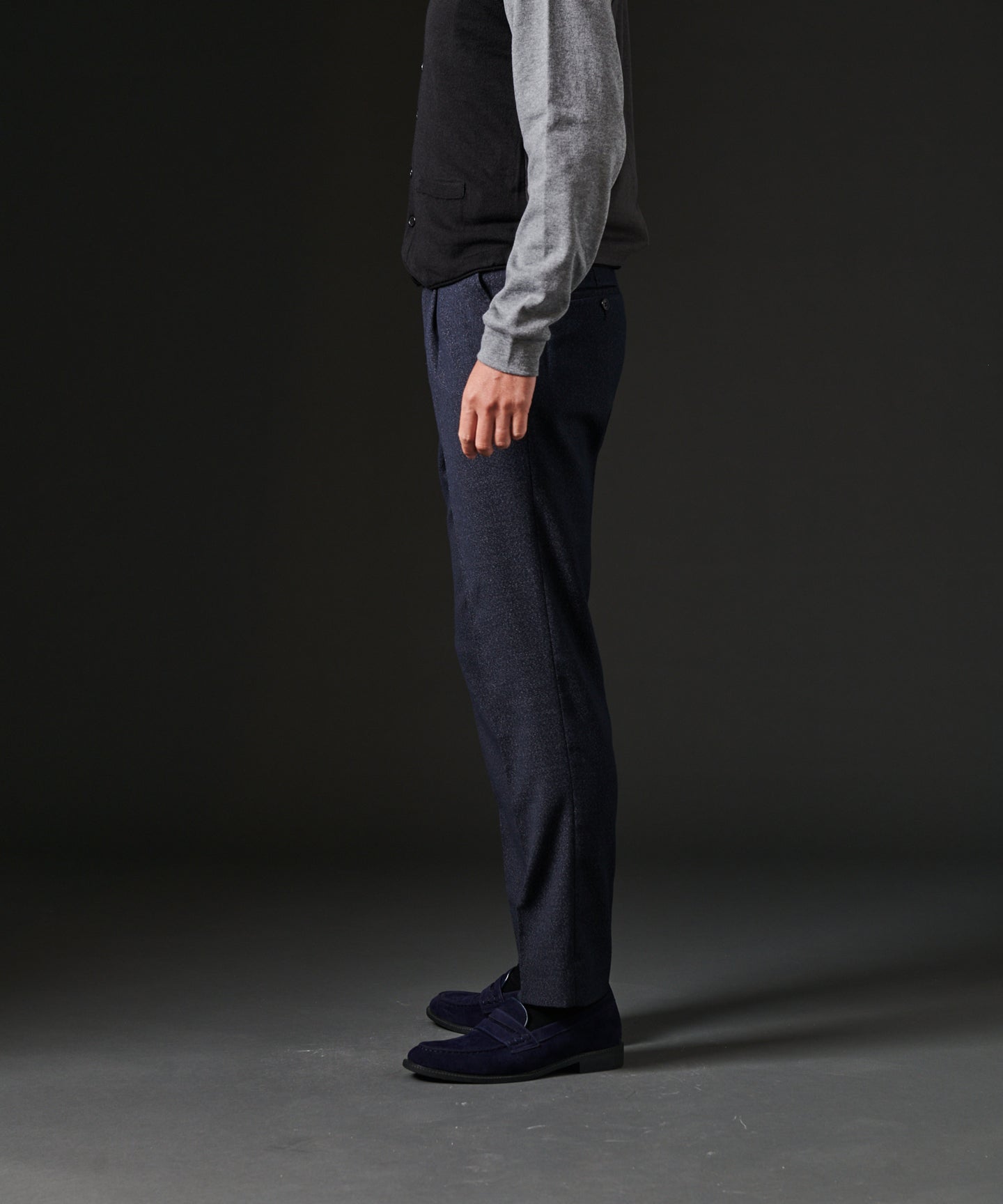 HIROKO KOSHINO LUMILETウールSETUPパンツ